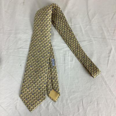 Lot 6135. Hermes Paris Tie Sunflowers