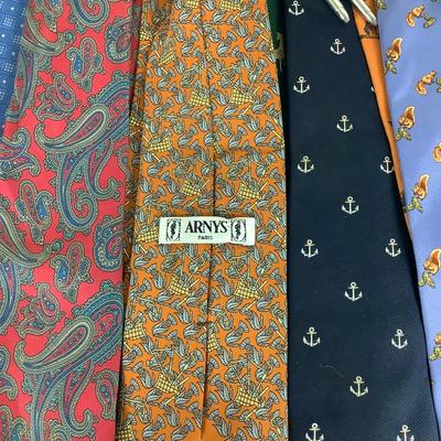 Lot.6167. Assortment of Silk Neck Ties