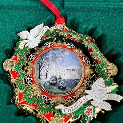 The White House Historical association Christmas Ornament 2013