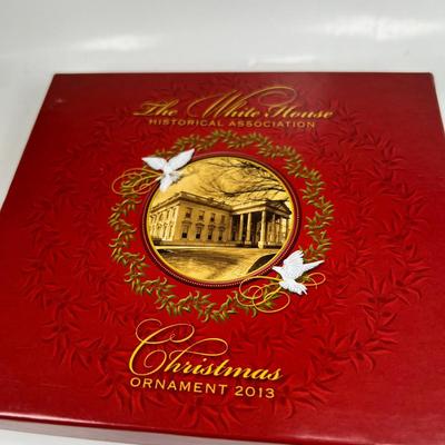 The White House Historical association Christmas Ornament 2013