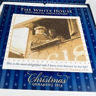 The White House Historical association Christmas Ornament 2014