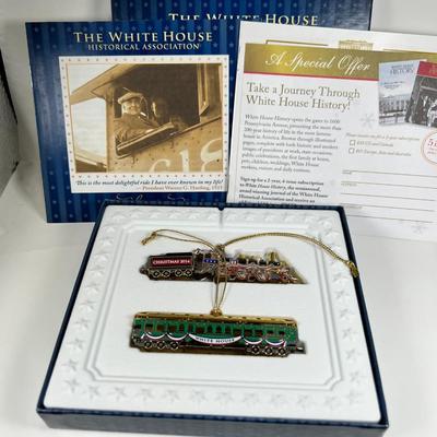 The White House Historical association Christmas Ornament 2014