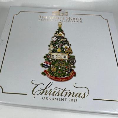 The White House Historical association Christmas Ornament 2015