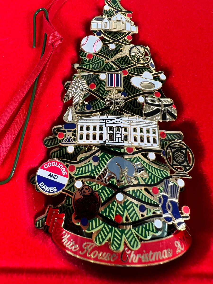 The White House Historical association Christmas Ornament 2015