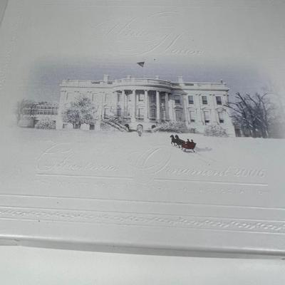 The White House Historical association Christmas Ornament 2006