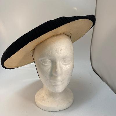 Vintage Hollywood Regency Dress Up Casual Sun Hat Pendant