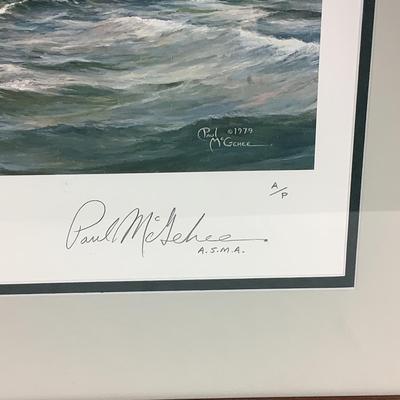Lot. 6147. Down by the Bay by Paul McGehee Signed Artist Proof