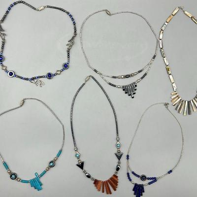 Lot of Miscellaneous Styled Costume Jewelry Necklaces