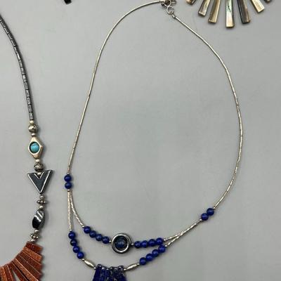 Lot of Miscellaneous Styled Costume Jewelry Necklaces