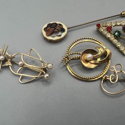 Lot of Miscellaneous Fashionable Trinket Pins