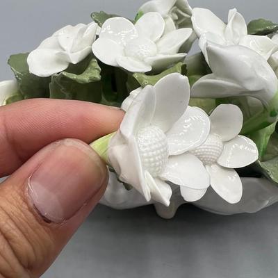 Vintage Aynsley Hand Painted Modelled Fine Bone China Flower Capodimonte Decor