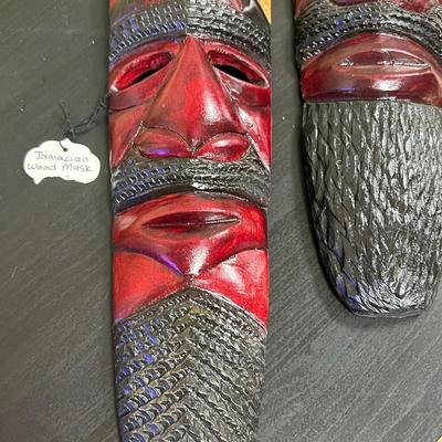 Jamaica wood mask