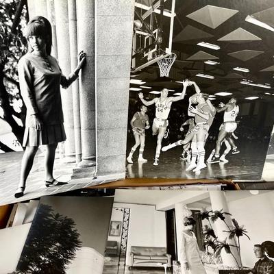 LOT Z   1964 PEPPERDINE UNIVERSITY PHOTO PORTFOLIO JOURNALISM CAMPUS LIFE SPORTS FASHION