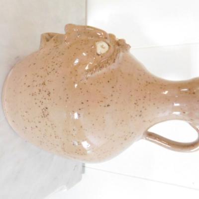 Hand Thrown Pottery Face Jug by Kenneth Beam