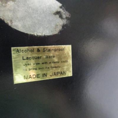 Vintage 3 piece Too Japan Lacquerware Nesting Trays