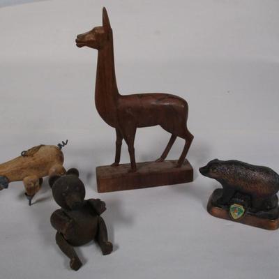 Carved Animal Figures