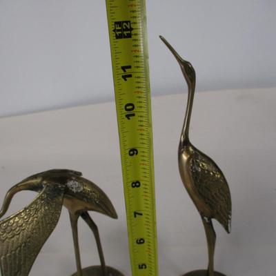 Brass Bird Figures
