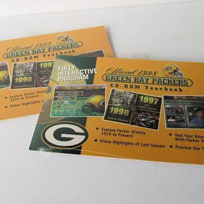 Lot of Misc Green Bay Packers Stuff, 1998 TV Guide/Chmura, Old Calendars, Photos, Stickers, More