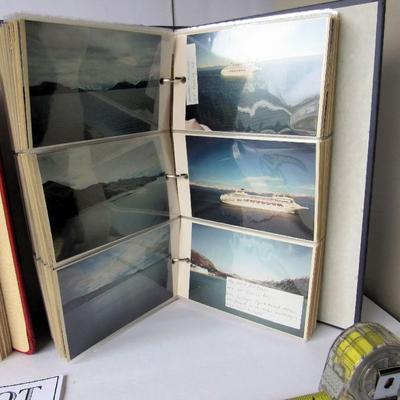 Large Lot of Vacation Photos in Photo Holders