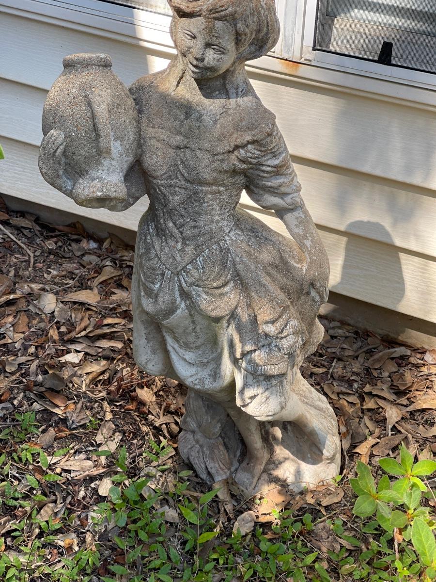 Cement Garden Statue