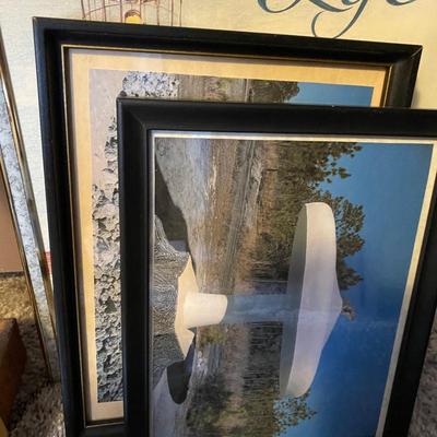 Misc. Framed Art Lot