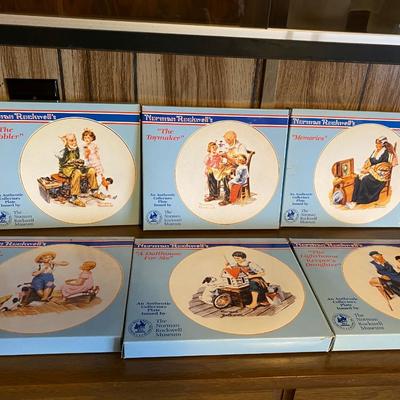 Norman Rockwell Collector Plate Lot