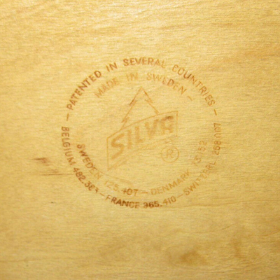 Lot AAL 2 Vintage Wood Serving Trays Silva Sweden 11x14 + 13x17 France Belgium Denmark