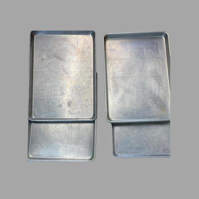 Four Vintage Commercial NSF Aluminum Pans