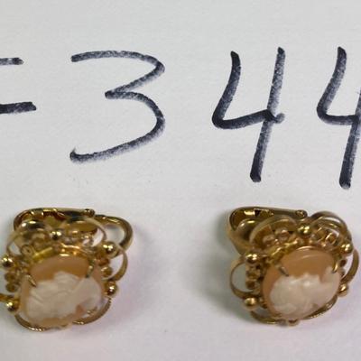 12 KT GF Clip On Earrings