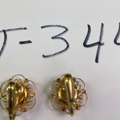 12 KT GF Clip On Earrings