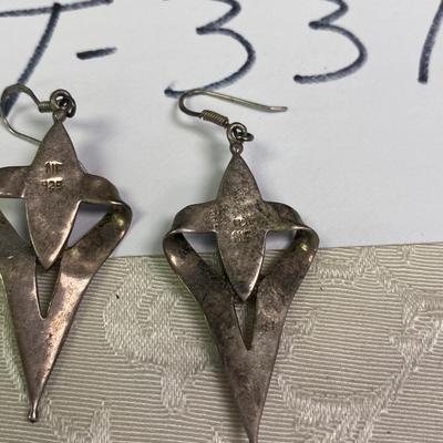 Sterling Silver Pierced Earrings