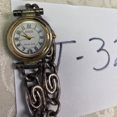 Ecclissi Sterling Silver Watch