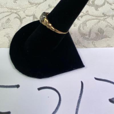 14 KT Ring with Diamonds