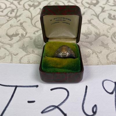 Sterling Silver 1933 Class Ring