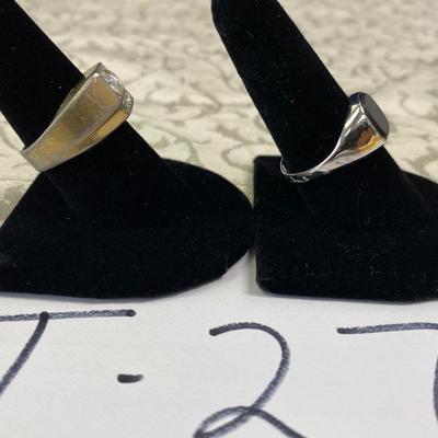2 Menâ€™s Rings
