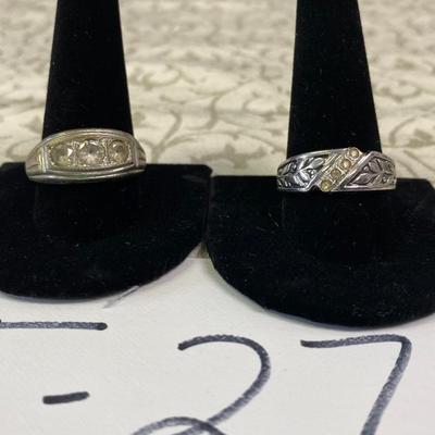 2 Menâ€™s Rings