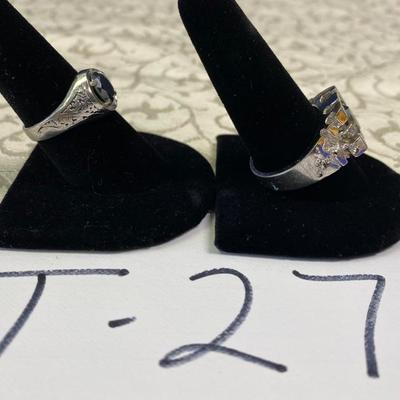 2 Menâ€™s Rings