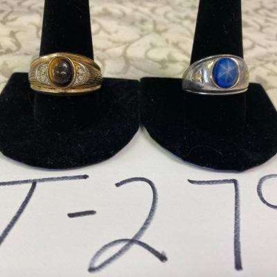 2 Menâ€™s Rings