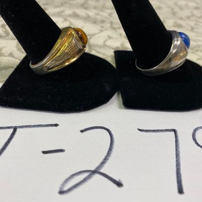 2 Menâ€™s Rings