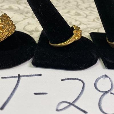 3 Menâ€™s Rings
