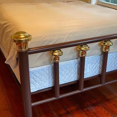 Antique Metal & Brass Full/ Double Bed ~ Great Condition