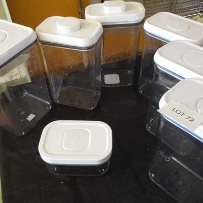 OXO Plastic Canisters