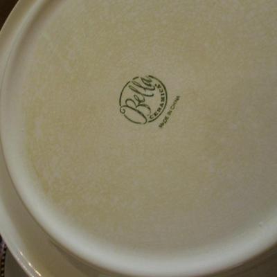 Woodland Santa Sakura Dinner Plates