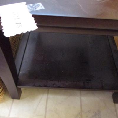 Chocolate Wooden coffee table