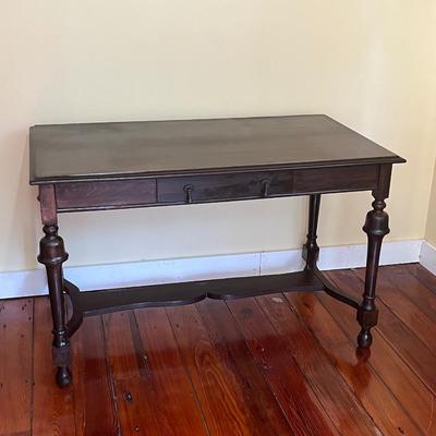 Antique ~ Solid Wood Console ~ Pillar Base