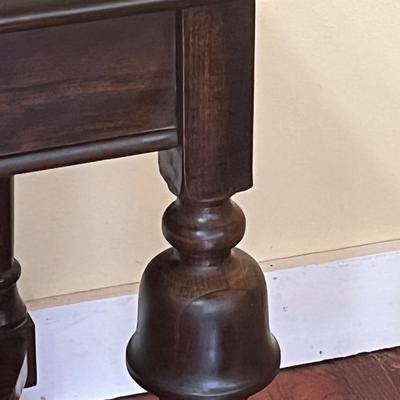 Antique ~ Solid Wood Console ~ Pillar Base