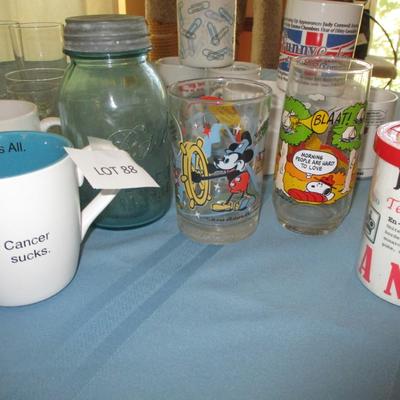 Various Mugs