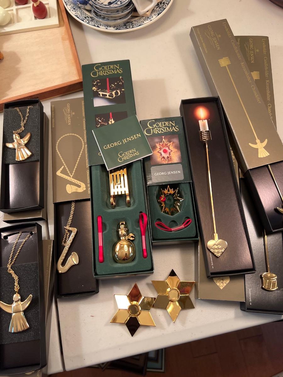 11 piece lot Jensen Christmas ornaments decorations