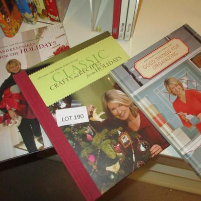 Martha Stewart Christmas Cookbooks
