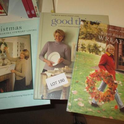 Martha Stewart Christmas Cookbooks